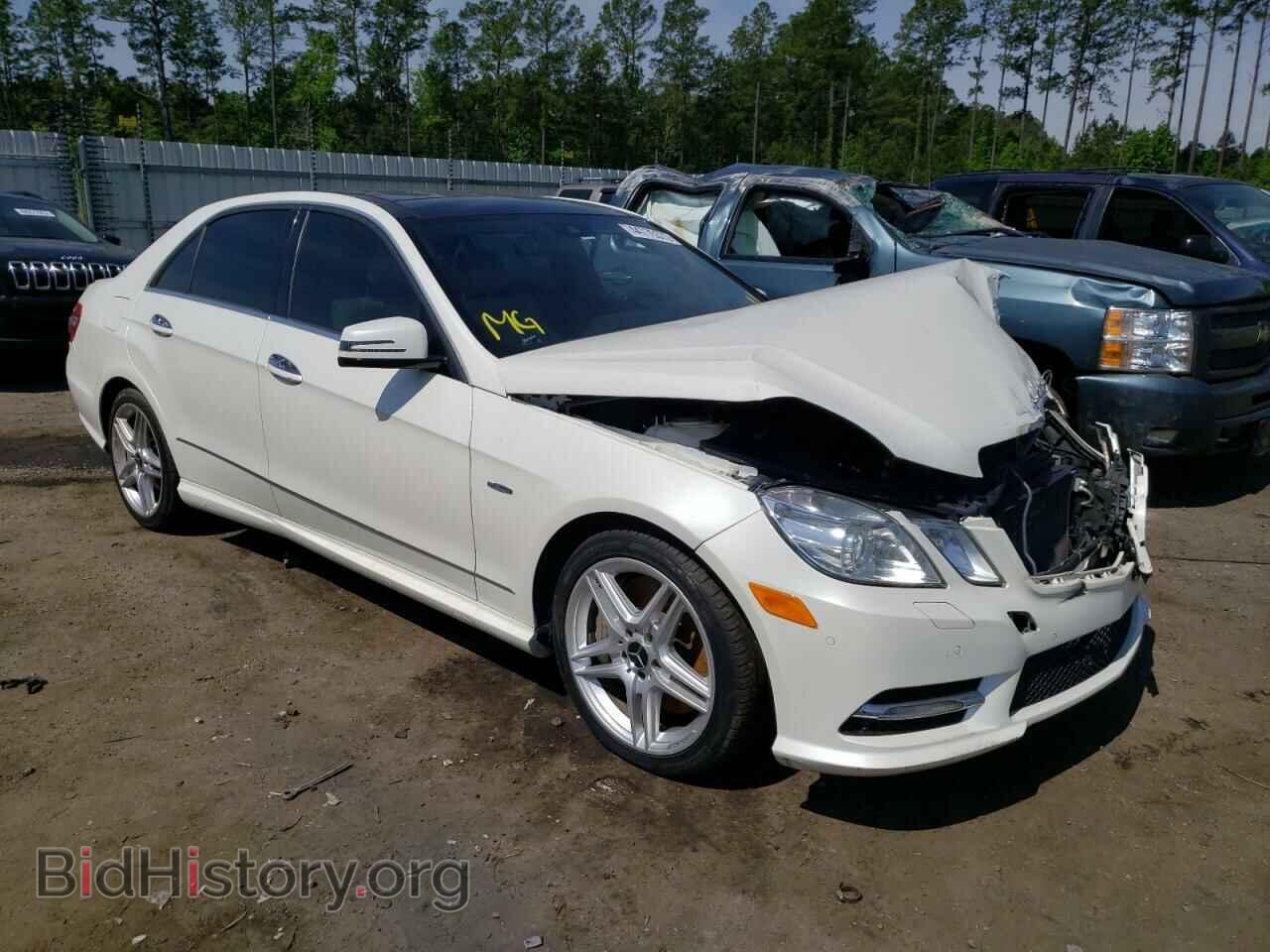 Photo WDDHF9BB8CA594555 - MERCEDES-BENZ E-CLASS 2012
