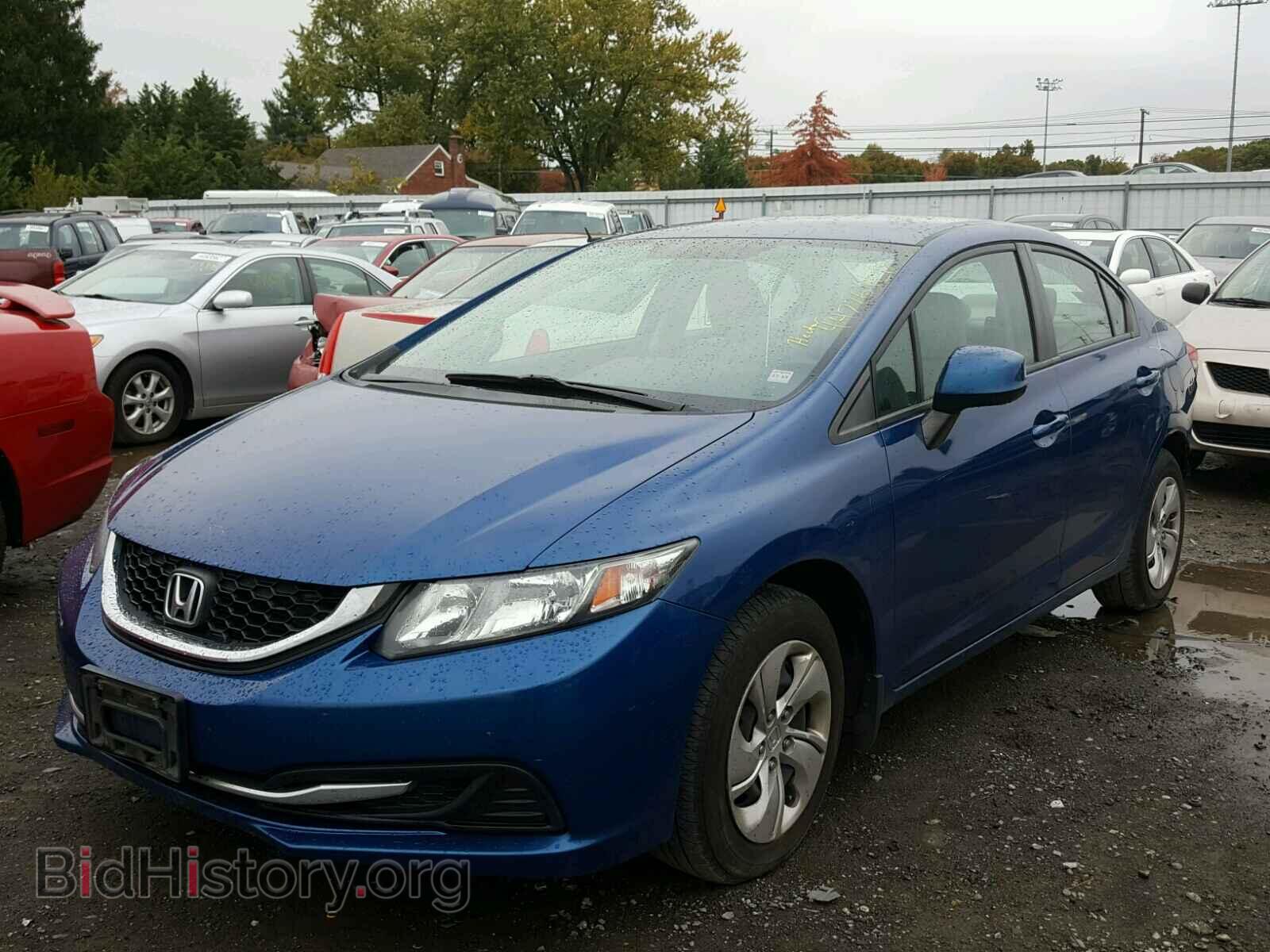 2013 HONDA CIVIC - VIN: 19XFB2F58DE029407 - Фото 2