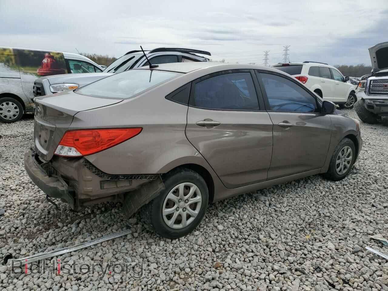 2013 HYUNDAI ACCENT - VIN: KMHCT4AE9DU451122 - Фото 3