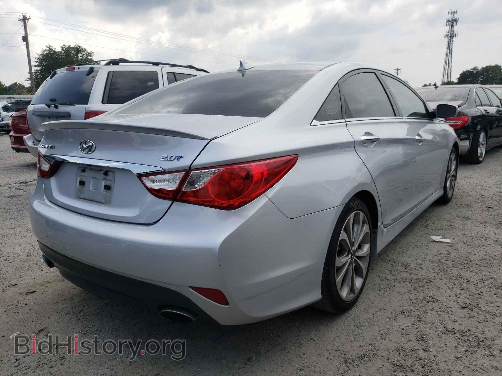 2014 HYUNDAI SONATA - VIN: 5NPEC4AB3EH885552 - Фото 4