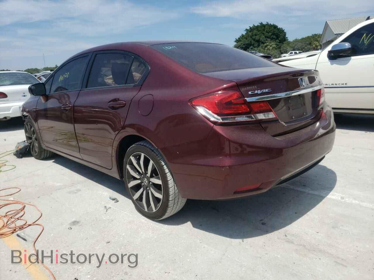 2014 HONDA CIVIC - VIN: 2HGFB2F96EH505342 - Фото 3