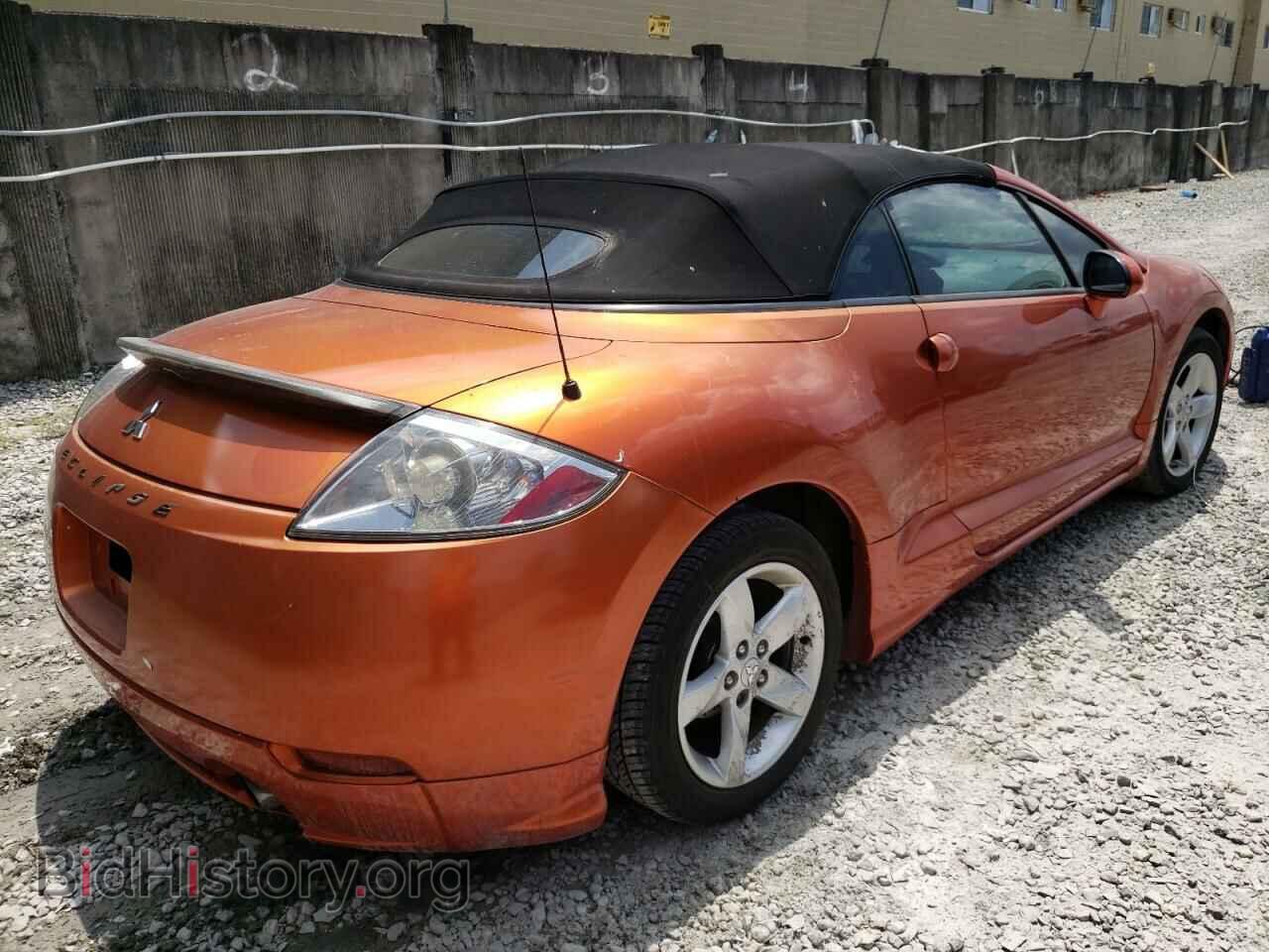 2007 MITSUBISHI ECLIPSE - VIN: 4A3AL25F67E037911 - Photo 4