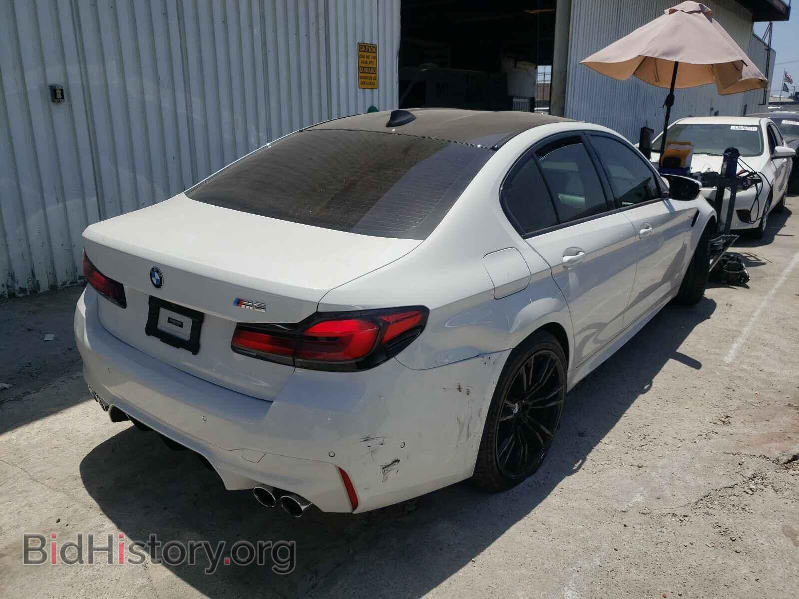 2021 BMW M5 - VIN: WBS83CH09MCF25185 - Фото 4