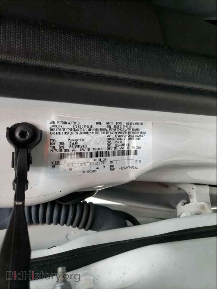 2012 FORD FOCUS - VIN: 1FAHP3E29CL402697 - Photo 10