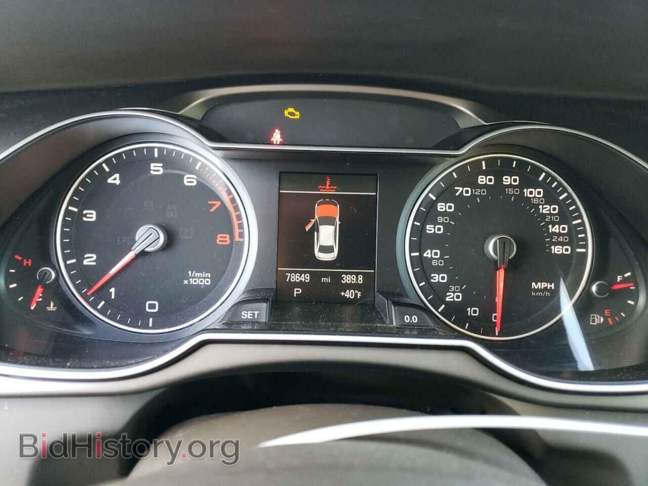 2013 AUDI A4 - VIN: WAUFFAFL6DA060720 - Фото 9