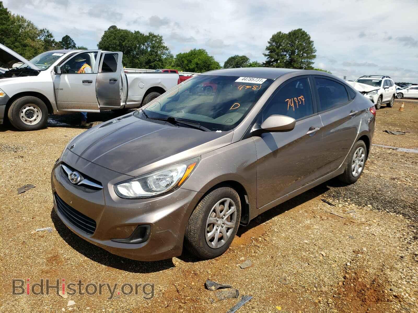 2013 HYUNDAI ACCENT - VIN: KMHCT4AE5DU554781 - Фото 2
