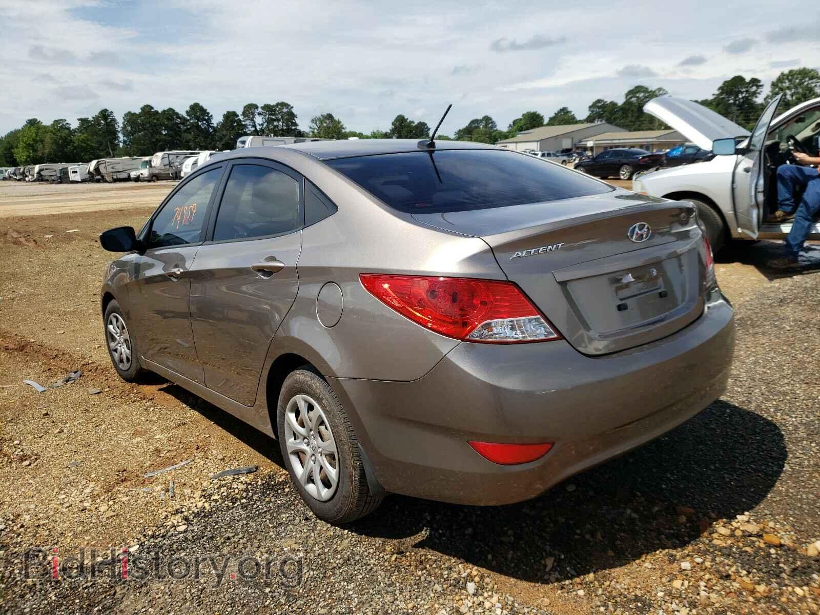 2013 HYUNDAI ACCENT - VIN: KMHCT4AE5DU554781 - Фото 3