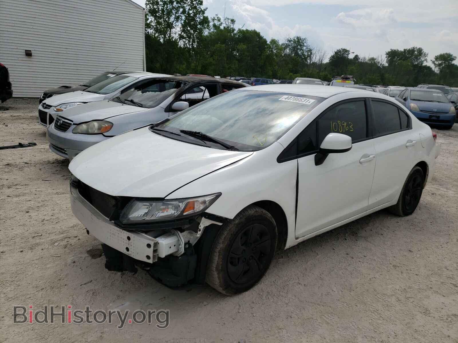 2013 HONDA CIVIC - VIN: 19XFB2F54DE091919 - Фото 2