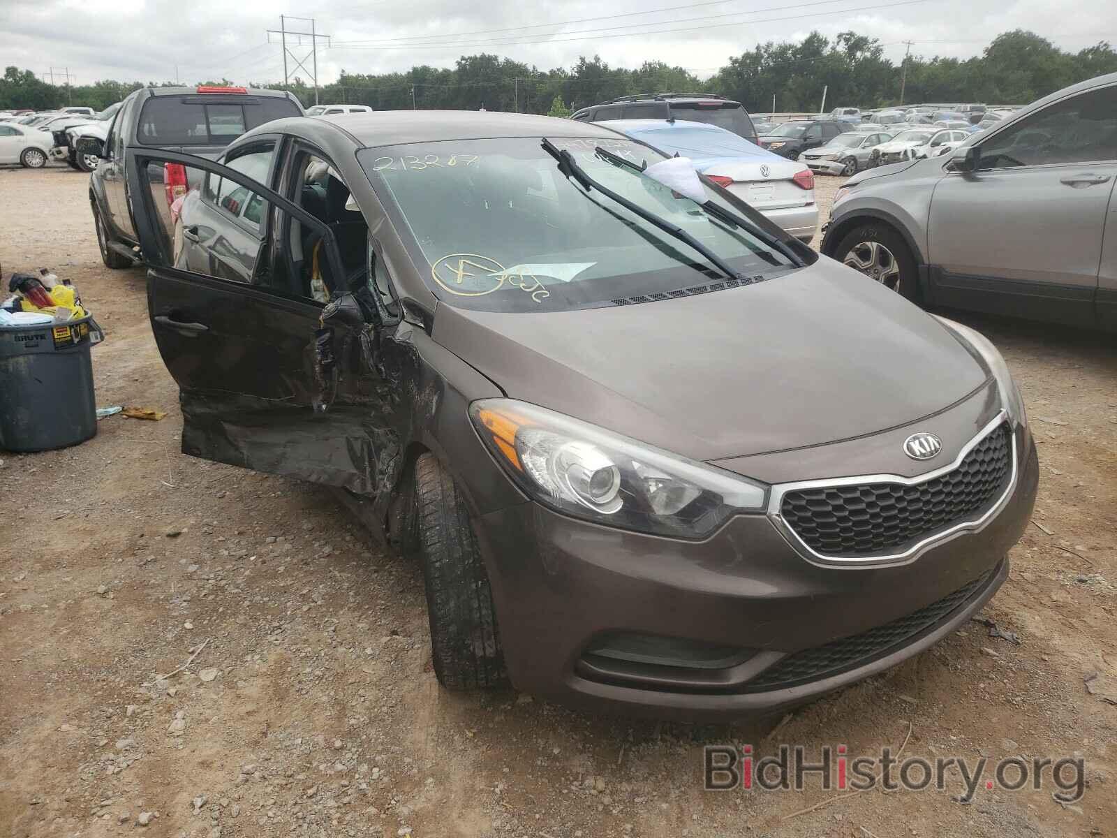 Photo KNAFX4A63E5213287 - KIA FORTE 2014