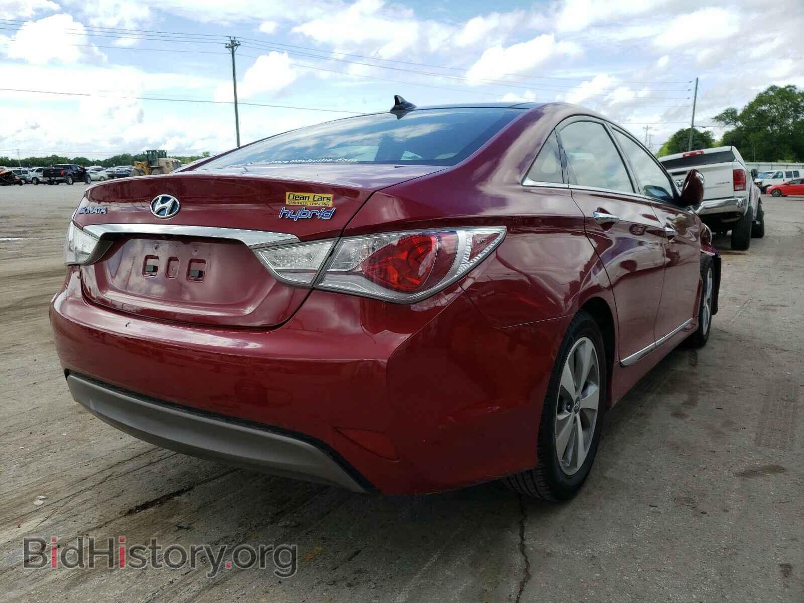 2012 HYUNDAI SONATA - VIN: KMHEC4A42CA025207 - Фото 4