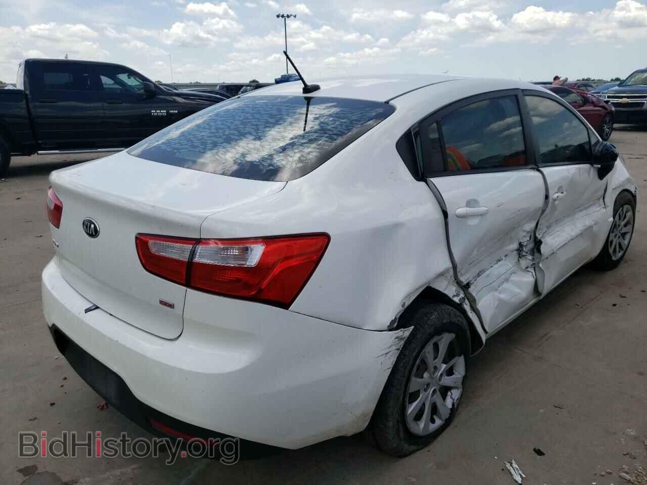 2015 KIA RIO - VIN: KNADM4A39F6428318 - Фото 4