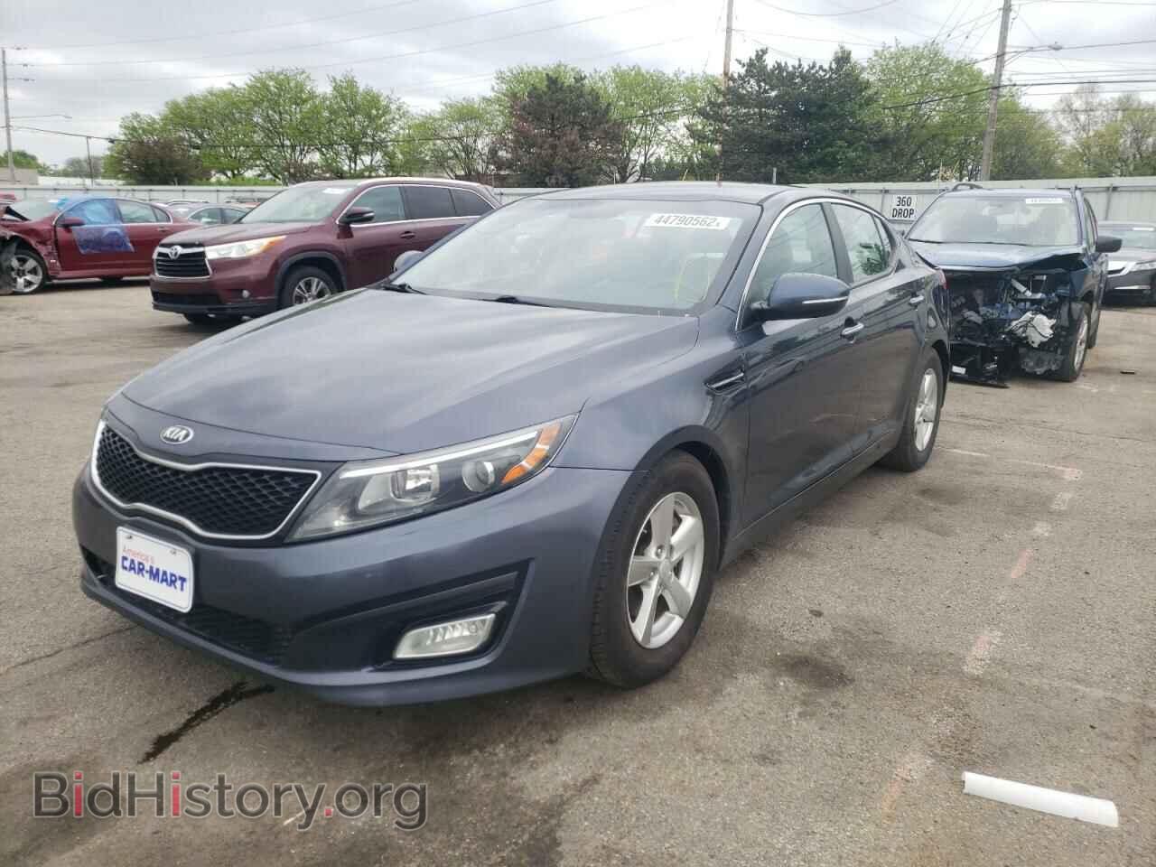 2015 KIA OPTIMA - VIN: KNAGM4A77F5597971 - Фото 2