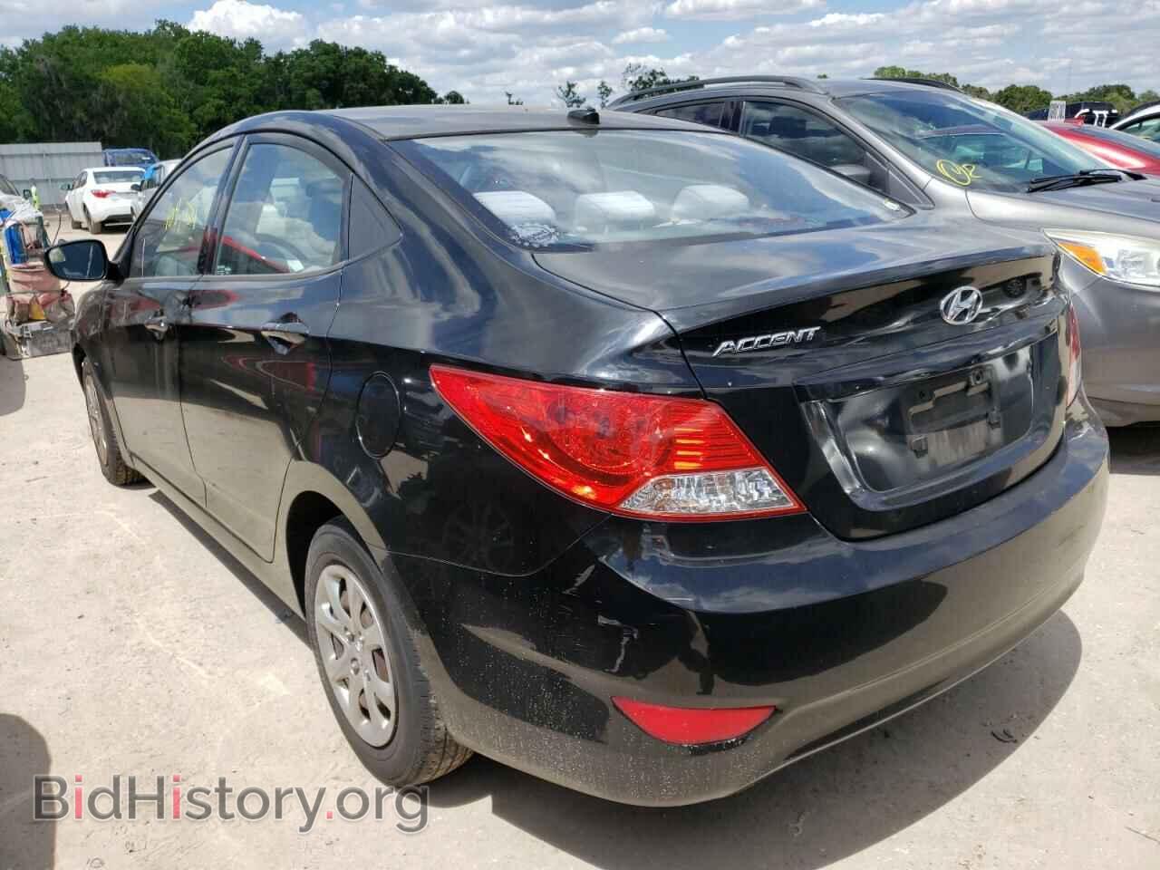 2013 HYUNDAI ACCENT - VIN: KMHCT4AE7DU577463 - Фото 3