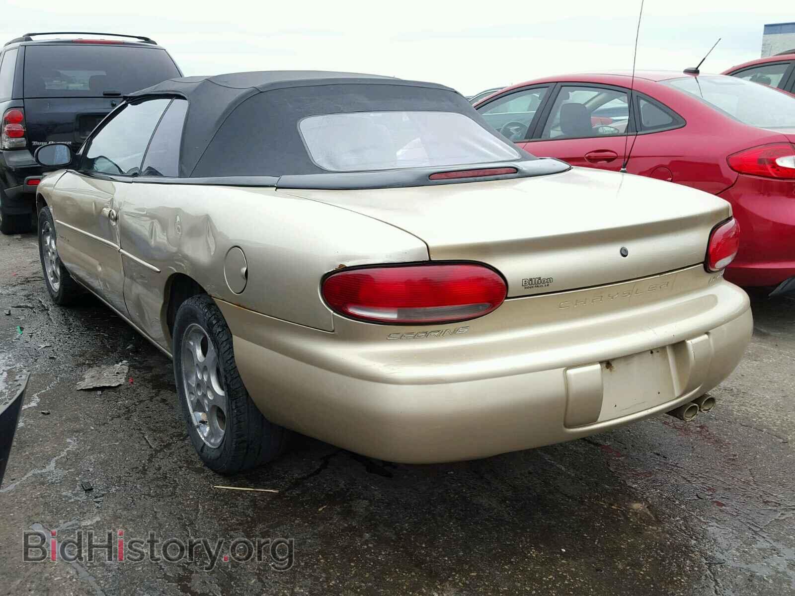 1999 CHRYSLER SEBRING - VIN: 3C3EL55H0XT548669 - Фото 3