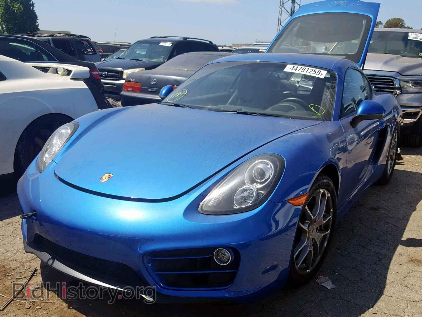 2014 PORSCHE CAYMAN - VIN: WP0AA2A84EK173274 - Фото 2