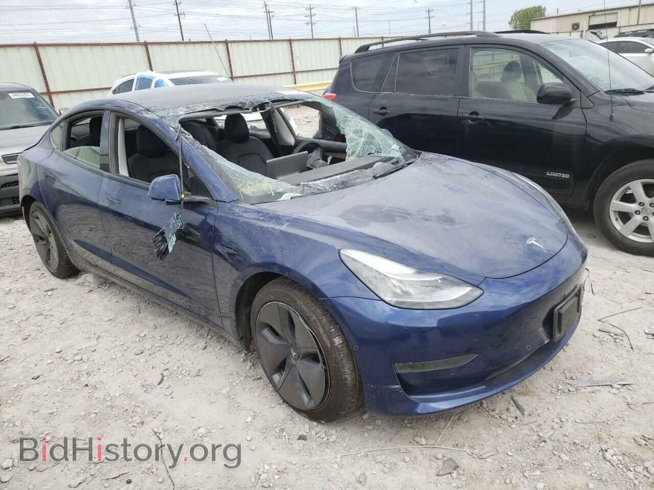 2022 TESLA MODEL 3 - VIN: 5YJ3E1EA2NF108375 - Фото 4