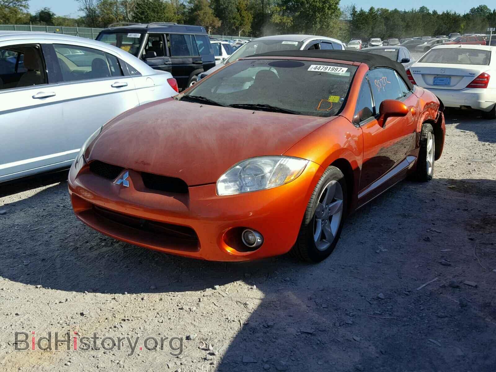 2008 MITSUBISHI ECLIPSE - VIN: 4A3AL25F98E003835 - Фото 2
