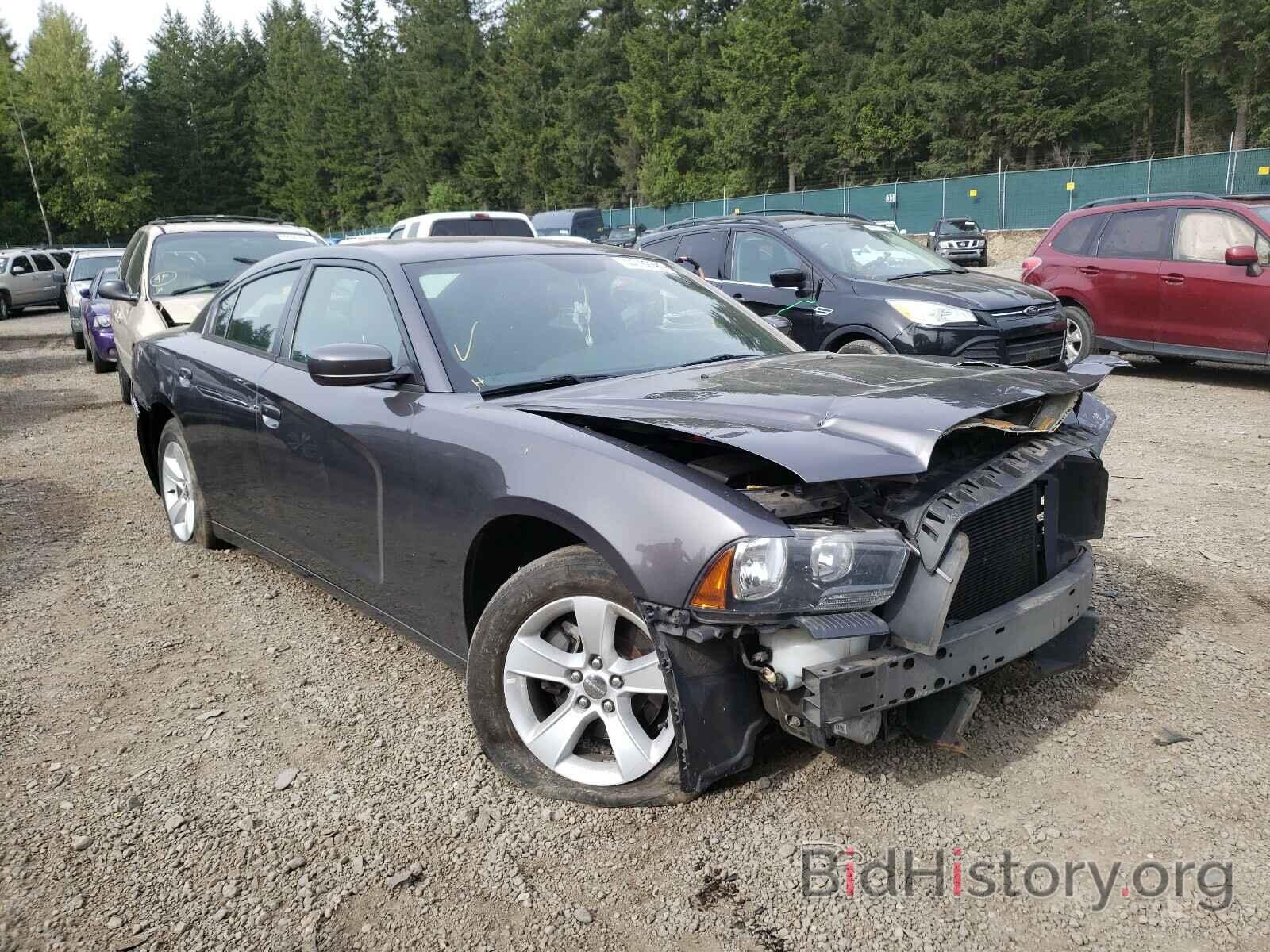 Photo 2C3CDXBG1DH705867 - DODGE CHARGER 2013