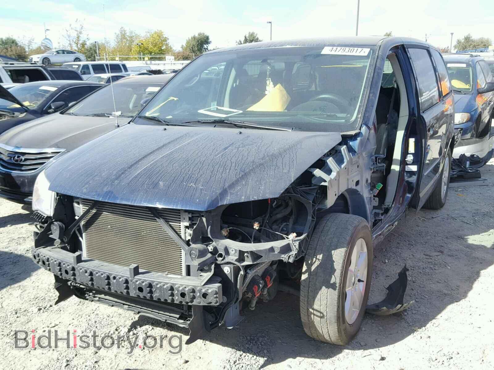 2013 DODGE CARAVAN - VIN: 2C4RDGBG0DR763288 - Фото 2