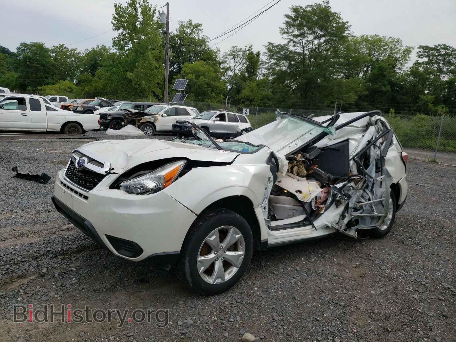 2014 SUBARU FORESTER - VIN: JF2SJAEC2EH499067 - Фото 2