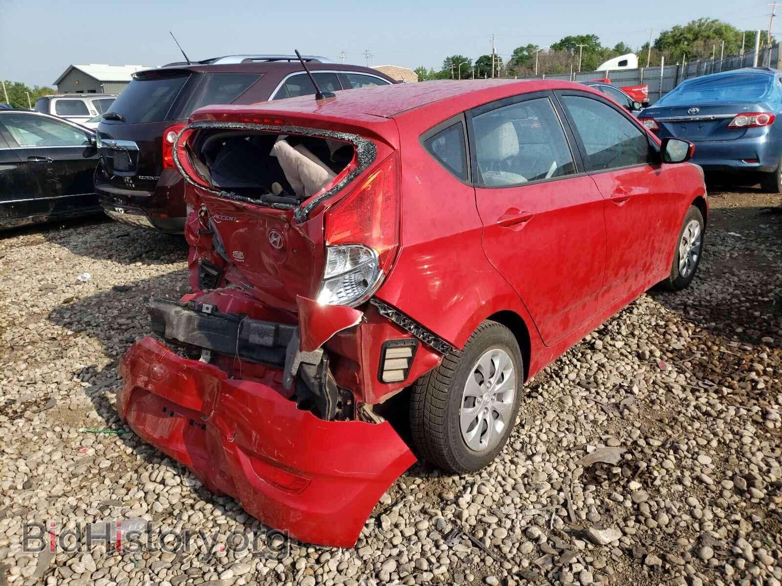 2017 HYUNDAI ACCENT - VIN: KMHCT5AE5HU312097 - Фото 4