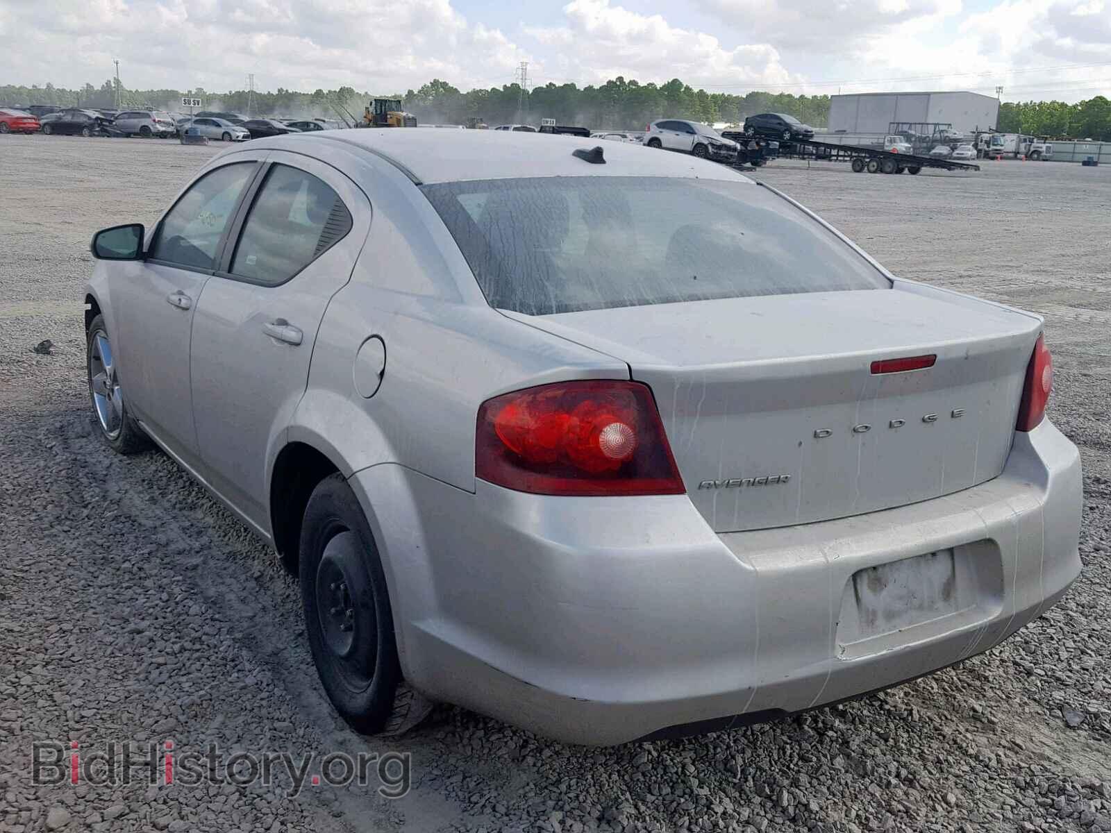 2011 DODGE AVENGER - VIN: 1B3BD1FB4BN554452 - Фото 3