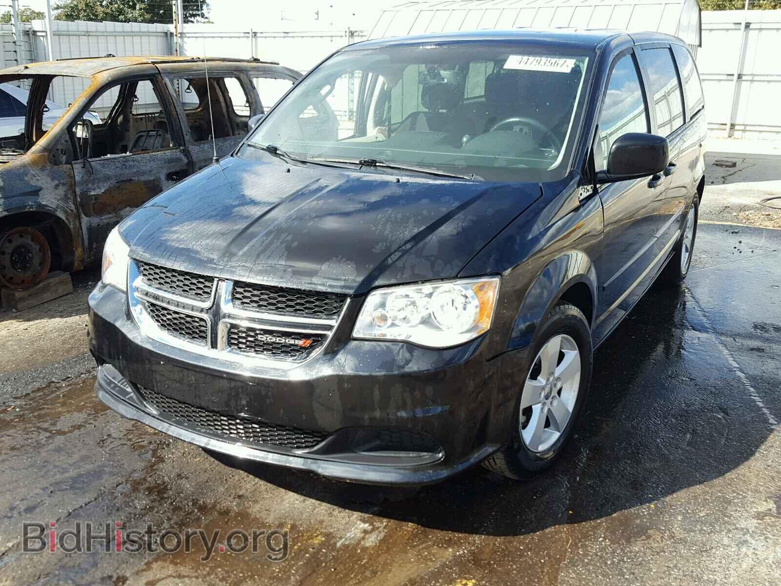 2013 DODGE CARAVAN - VIN: 2C4RDGBG9DR639052 - Фото 2
