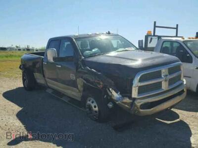 2016 RAM 3500 3500 Longh, коричневый — VIN 3C63RRKL9GG335589, Copart