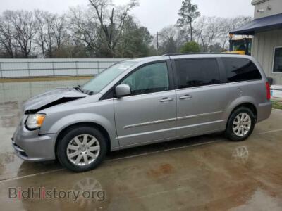 2014 Chrysler MINIVAN Touring, серебристый — VIN 2C4RC1BG3ER239666, Copart
