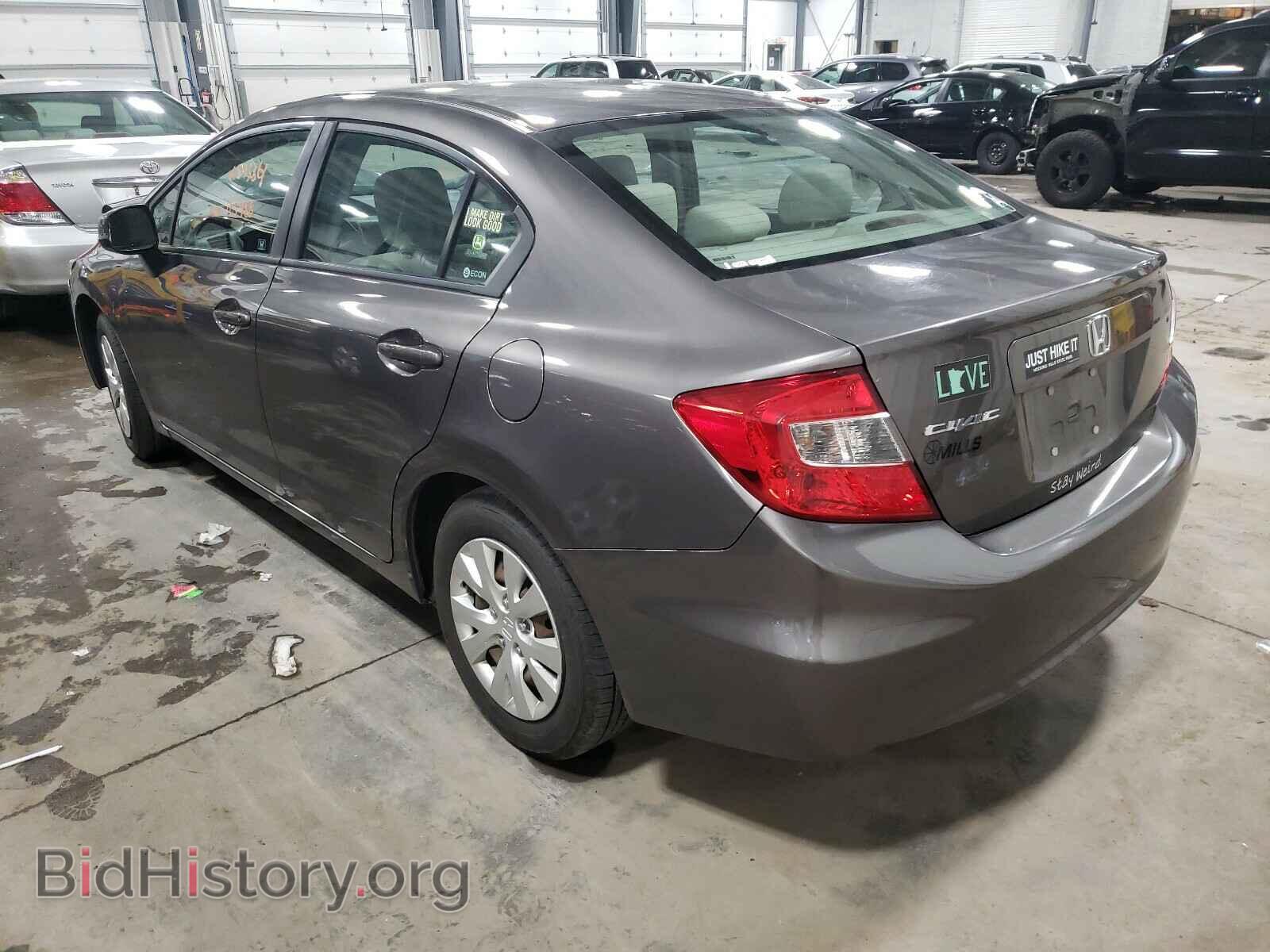 2012 HONDA CIVIC - VIN: 19XFB2F50CE078339 - Фото 3