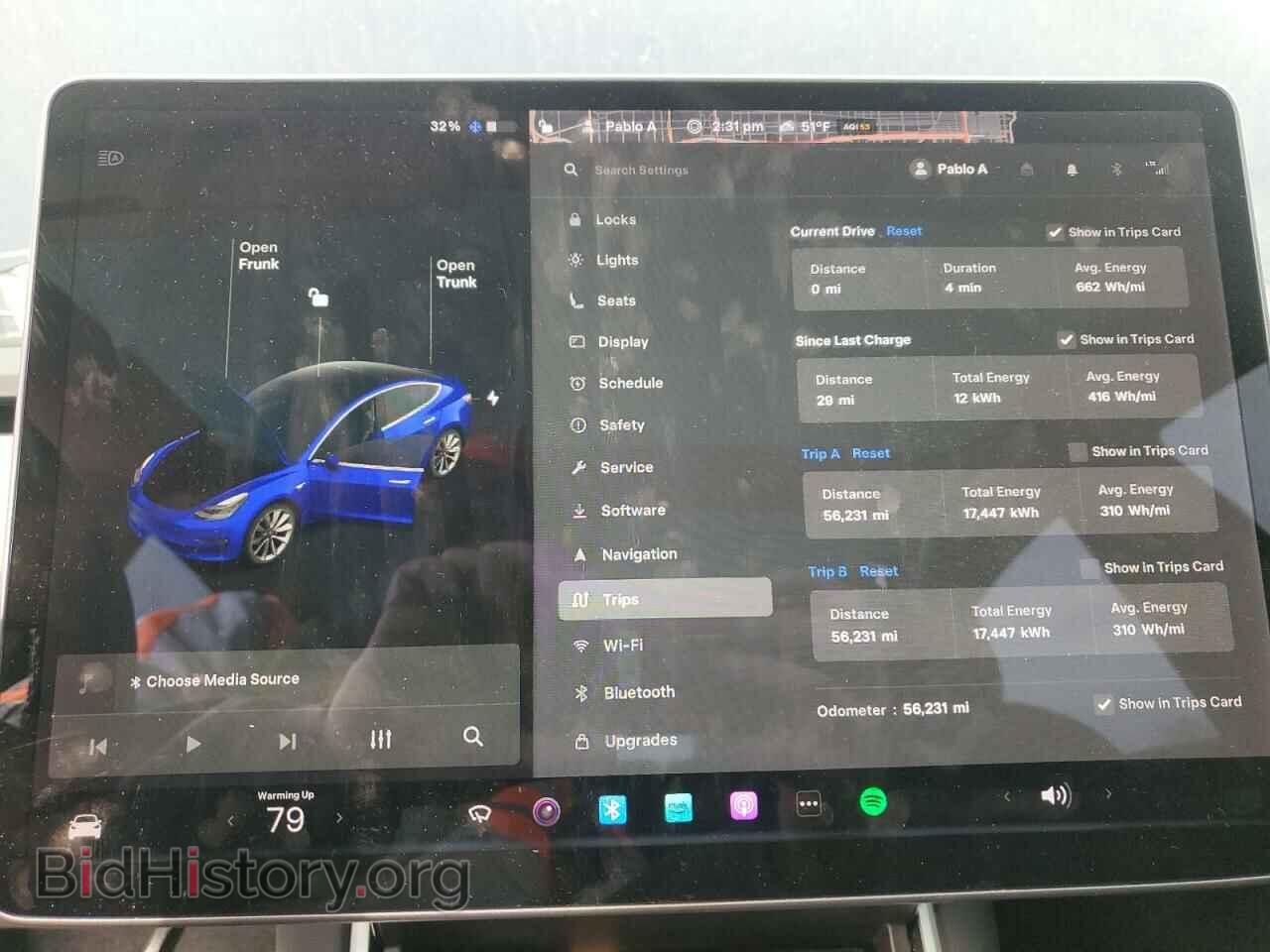 2018 TESLA MODEL 3 - VIN: 5YJ3E1EBXJF092039 - Фото 9