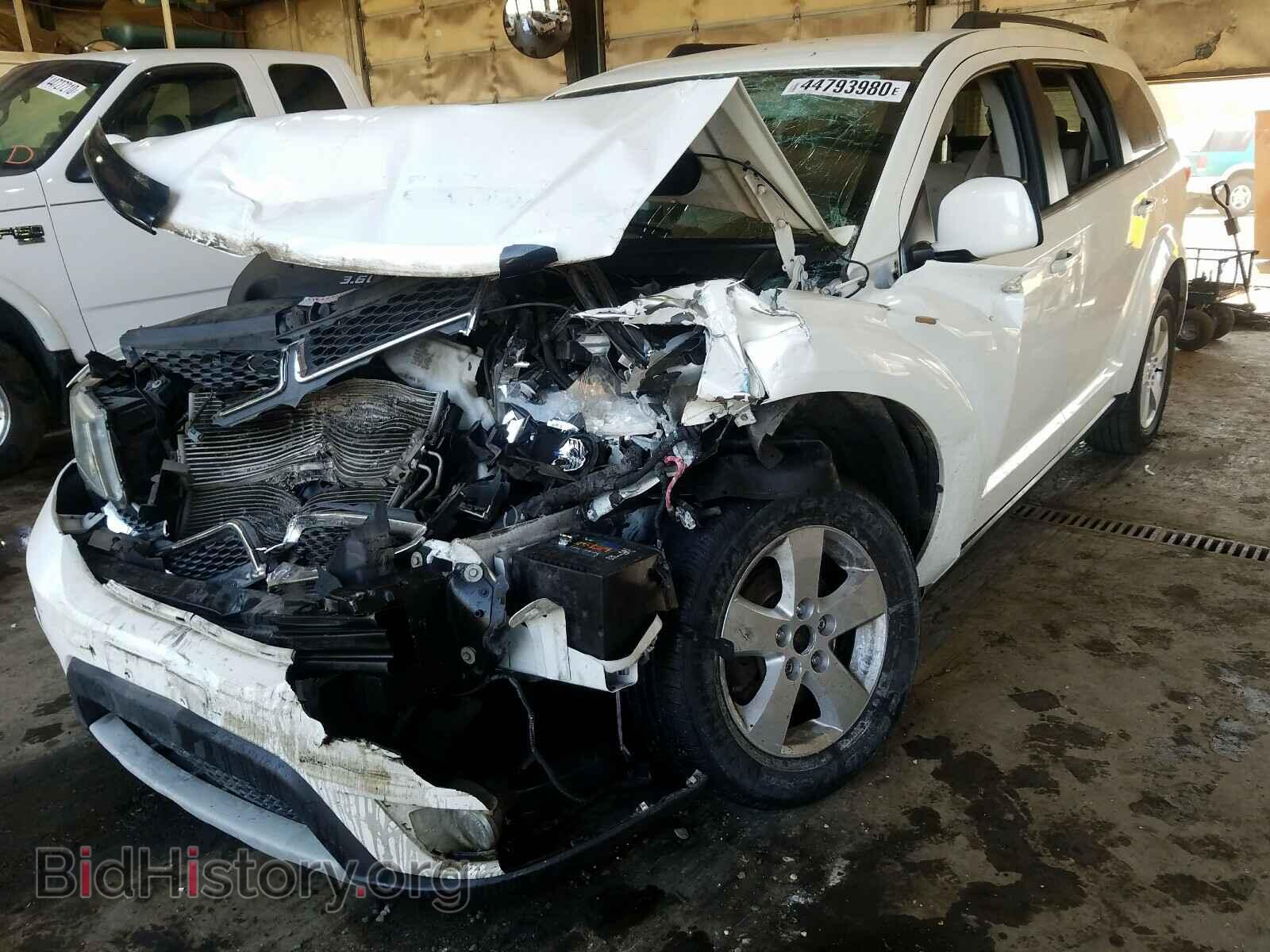 2012 DODGE JOURNEY - VIN: 3C4PDCBG4CT135018 - Фото 2