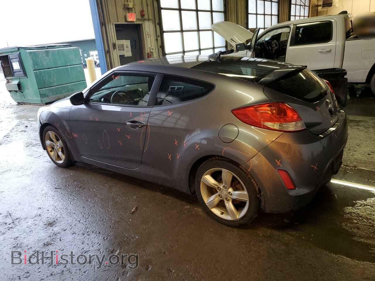 2012 HYUNDAI VELOSTER - VIN: KMHTC6AD9CU071022 - Фото 2