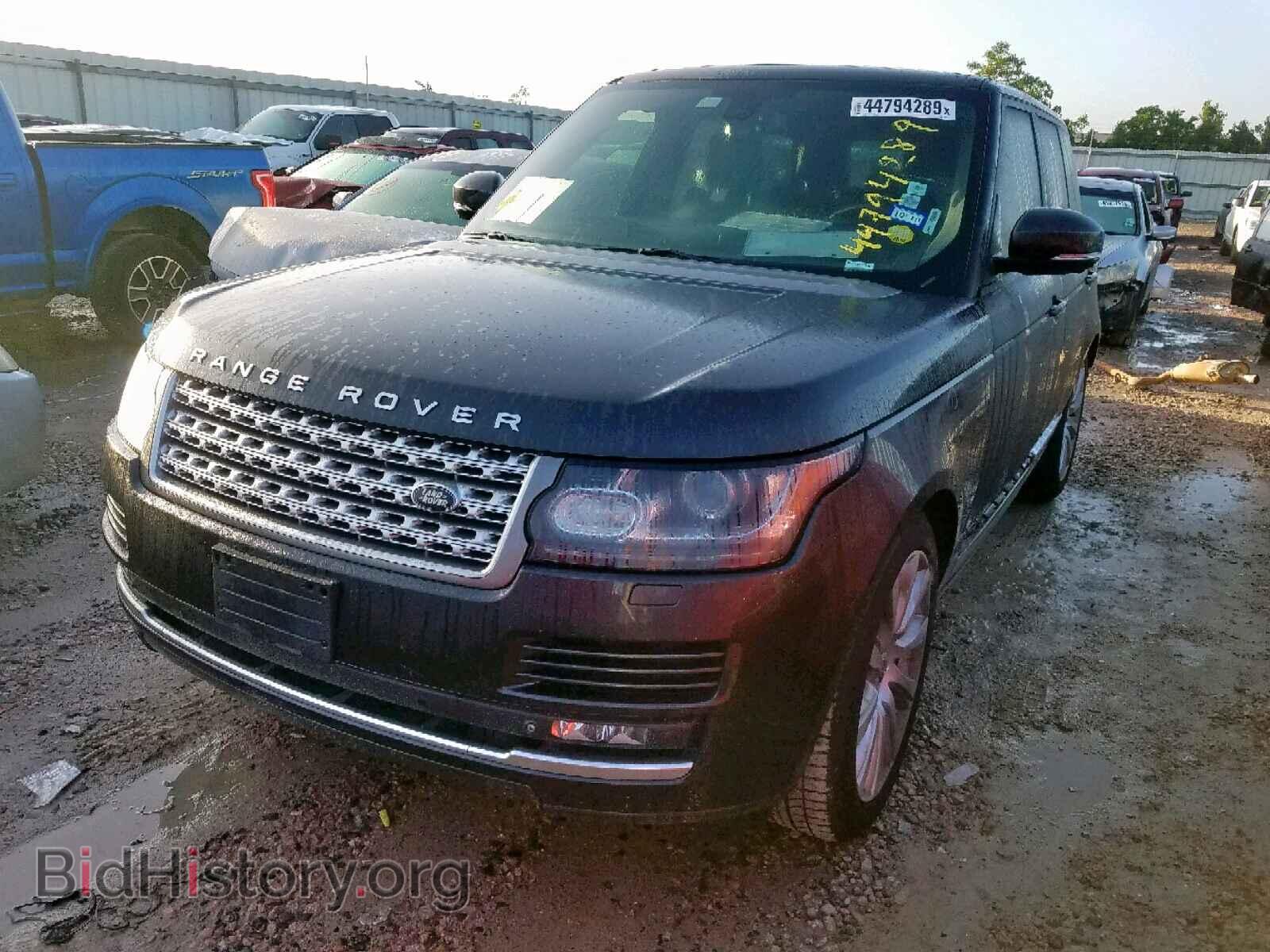 2014 LAND ROVER RANGE ROVE - VIN: SALGS2EF5EA133722 - Фото 2