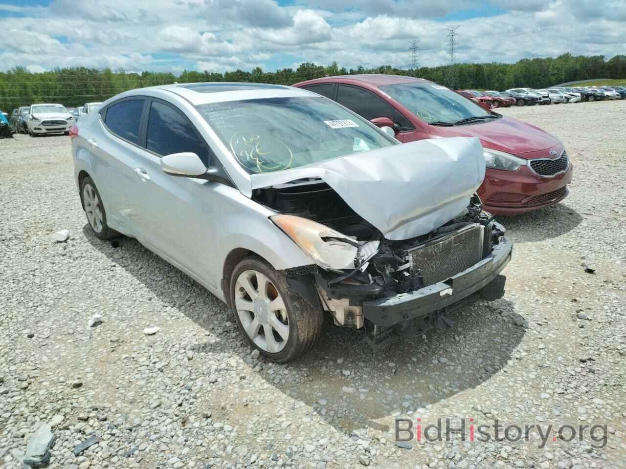 Photo 5NPDH4AEXDH340244 - HYUNDAI ELANTRA 2013