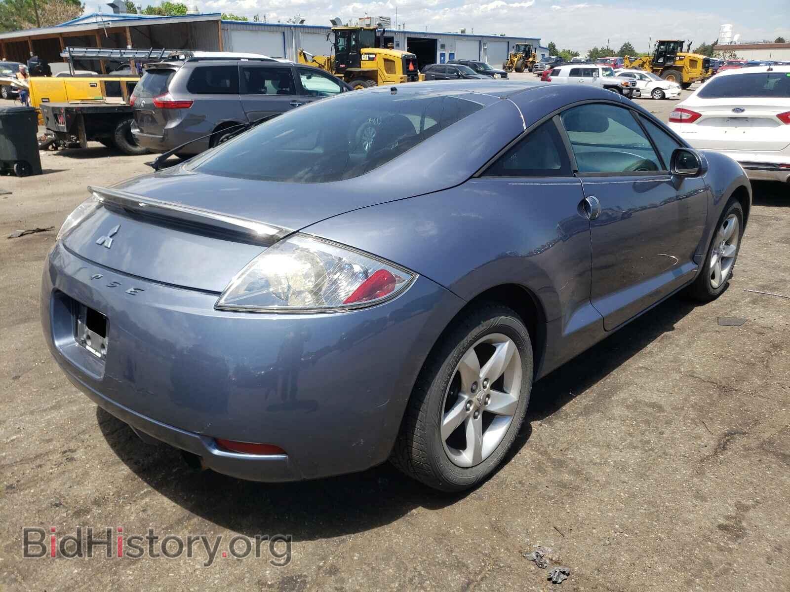 2007 MITSUBISHI ECLIPSE - VIN: 4A3AK24F67E028646 - Фото 4