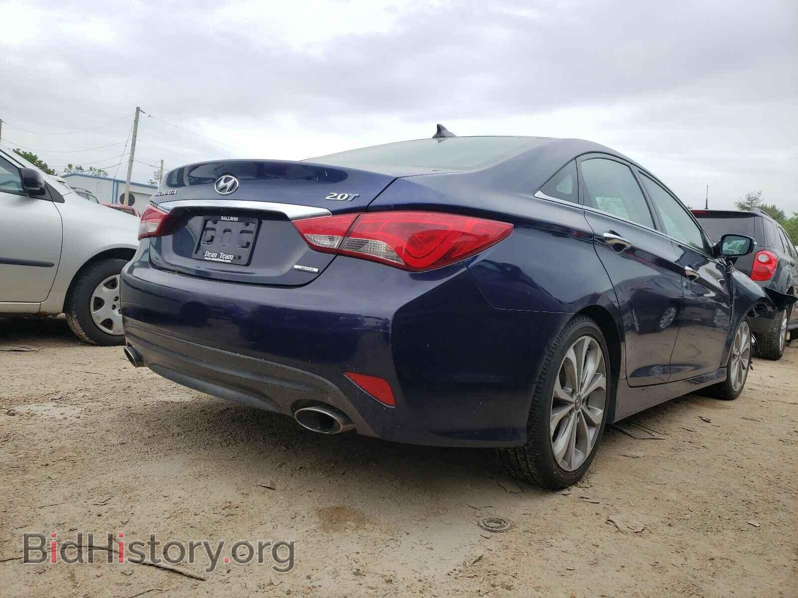 2014 HYUNDAI SONATA - VIN: 5NPEC4ABXEH818608 - Фото 4