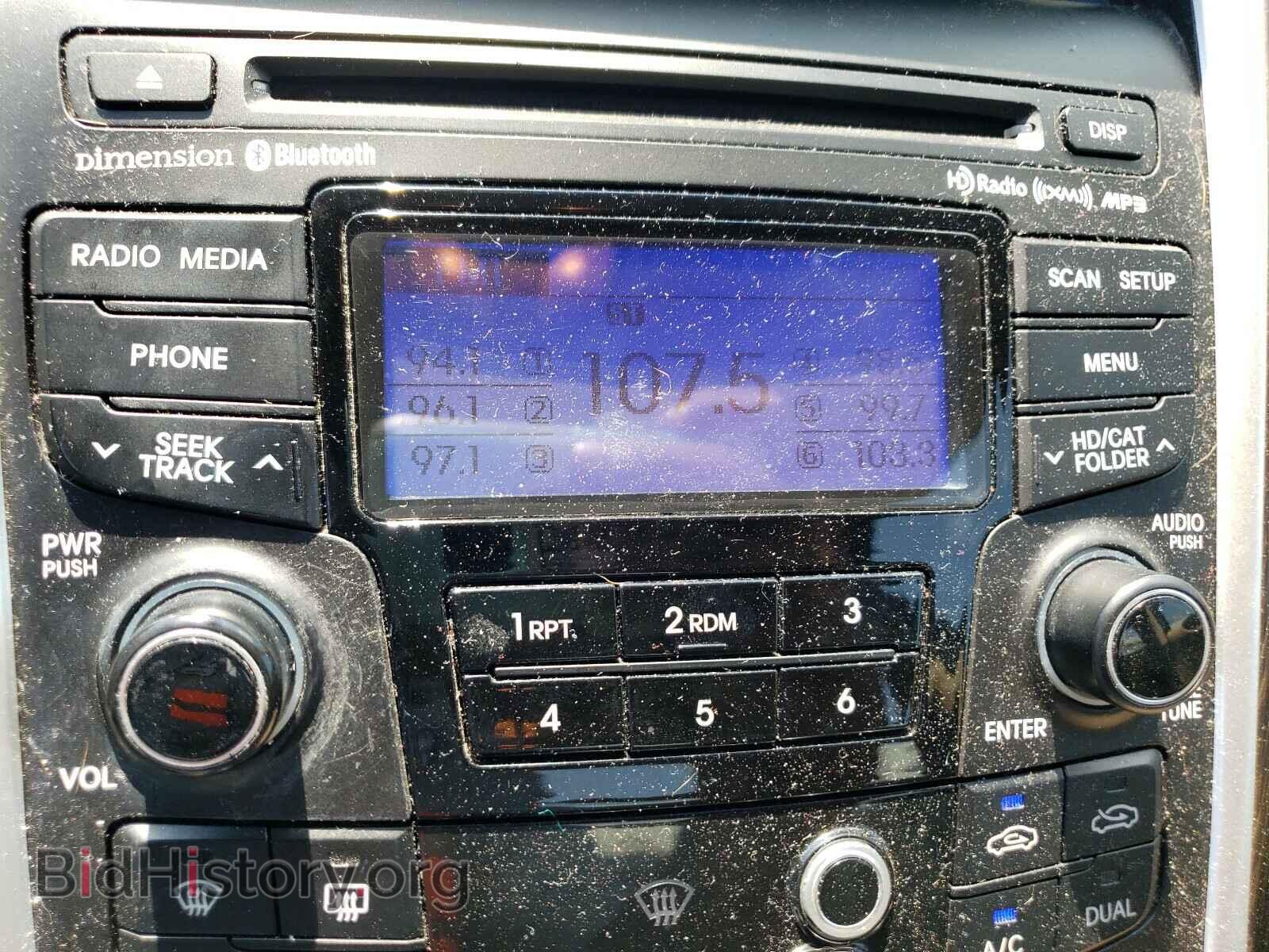 2012 HYUNDAI SONATA - VIN: 5NPEC4AC1CH312302 - Фото 9