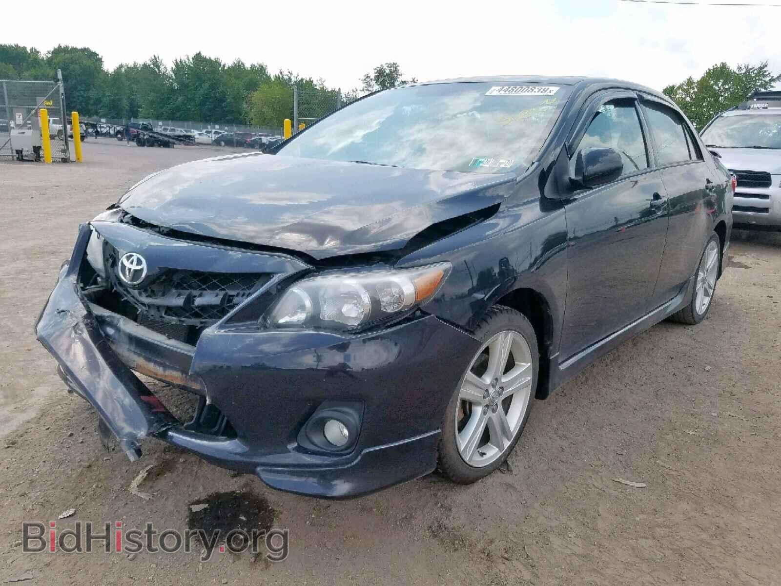 2013 TOYOTA COROLLA BA - VIN: 2T1BU4EE5DC053720 - Фото 2