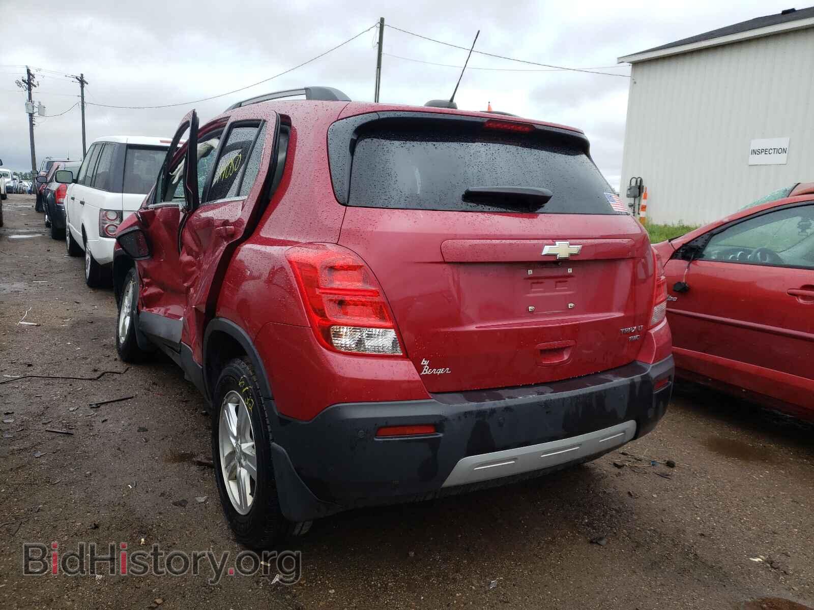 2015 CHEVROLET TRAX - VIN: KL7CJRSB6FB137449 - Фото 3