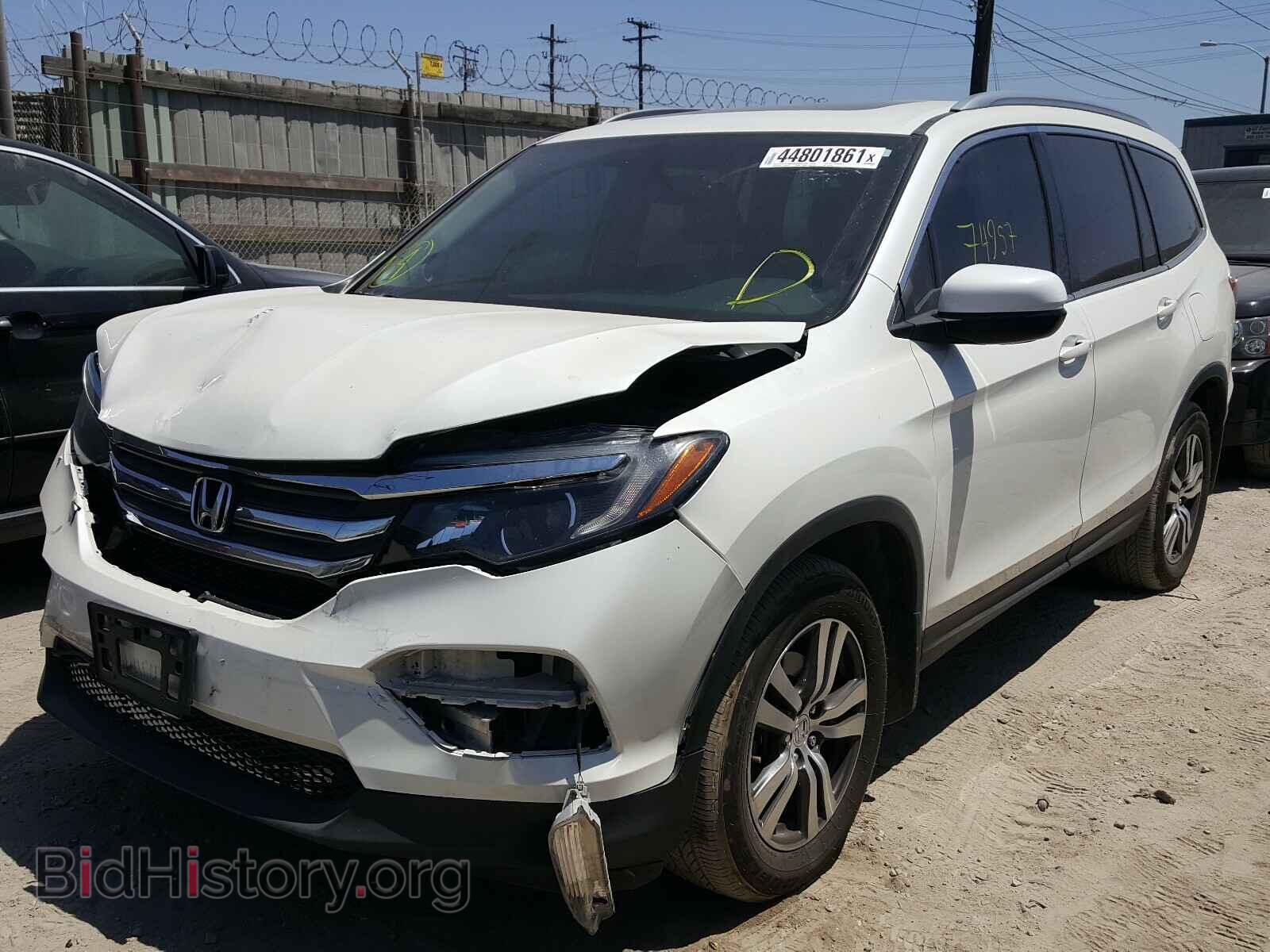 2016 HONDA PILOT - VIN: 5FNYF5H5XGB044906 - Фото 2