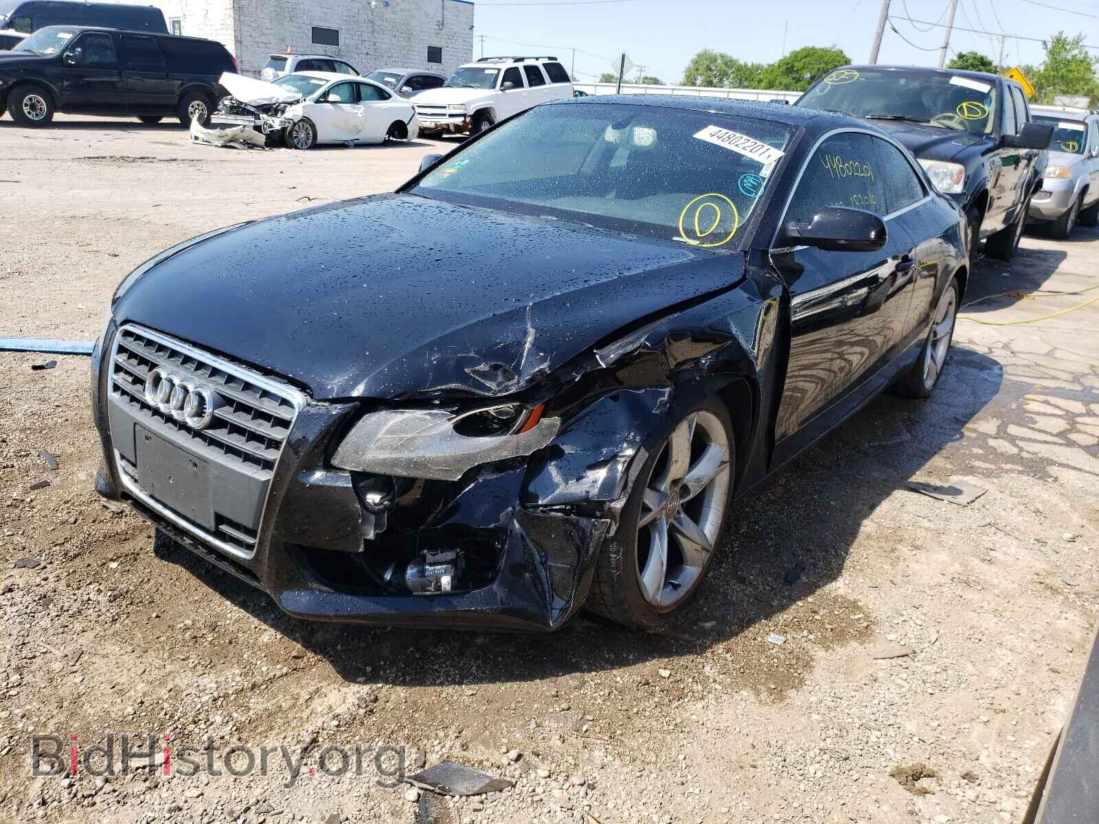 2012 AUDI A5 - VIN: WAULFAFR2CA014520 - Фото 2
