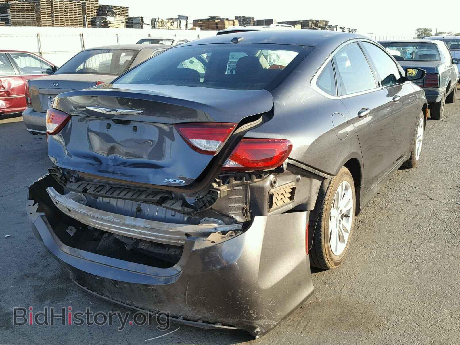 2015 CHRYSLER 200 - VIN: 1C3CCCABXFN504125 - Фото 4