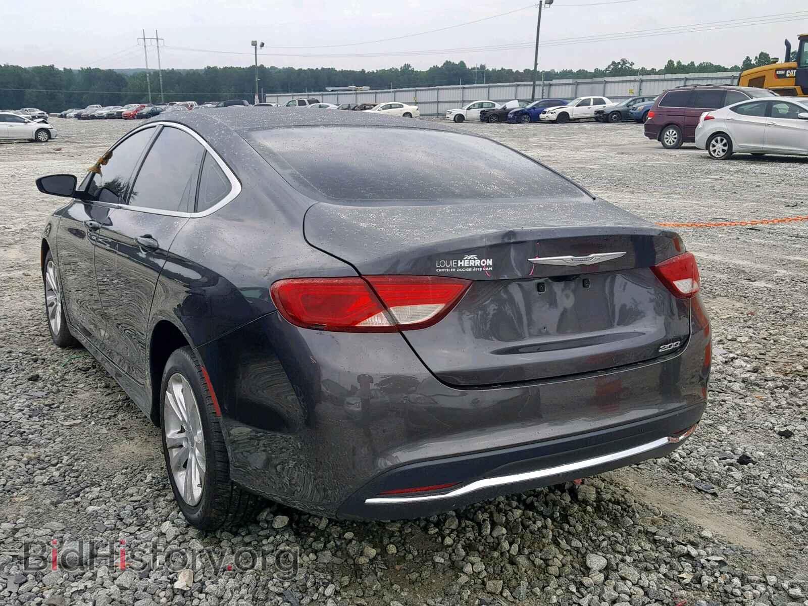 2016 CHRYSLER 200 - VIN: 1C3CCCAB8GN144273 - Photo 3