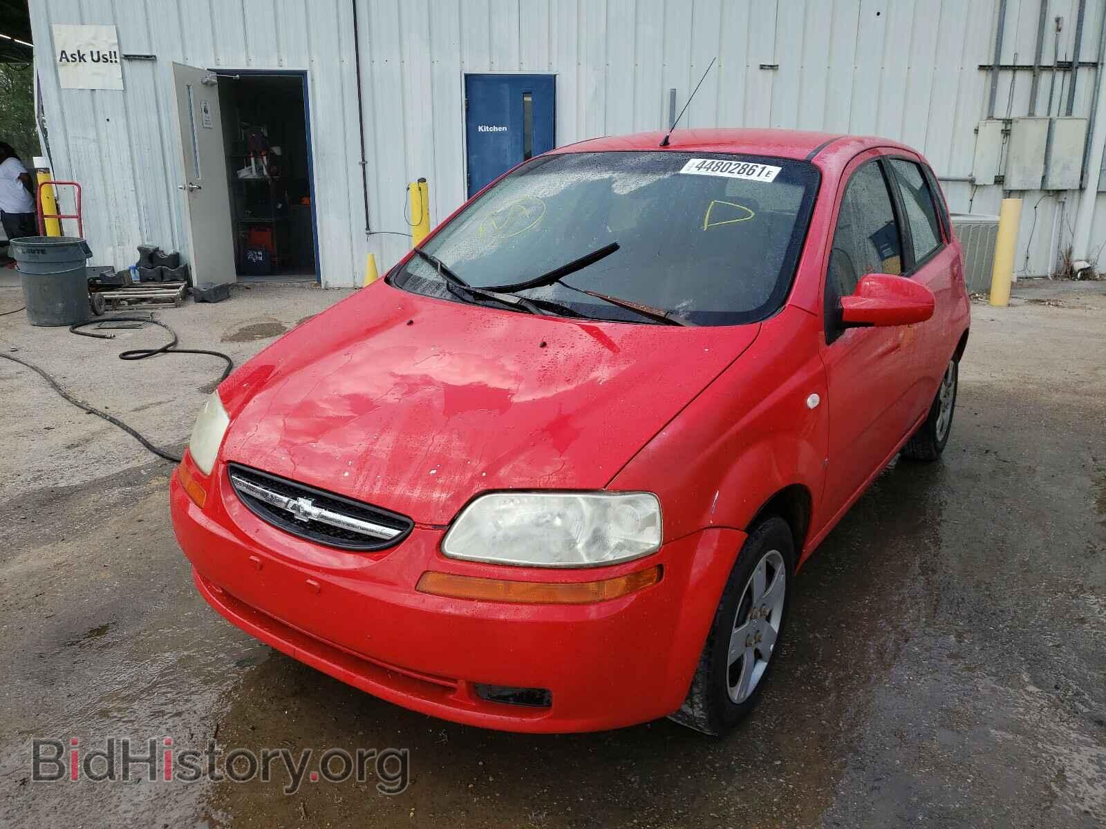 2007 CHEVROLET AVEO - VIN: KL1TD66667B750668 - Фото 2