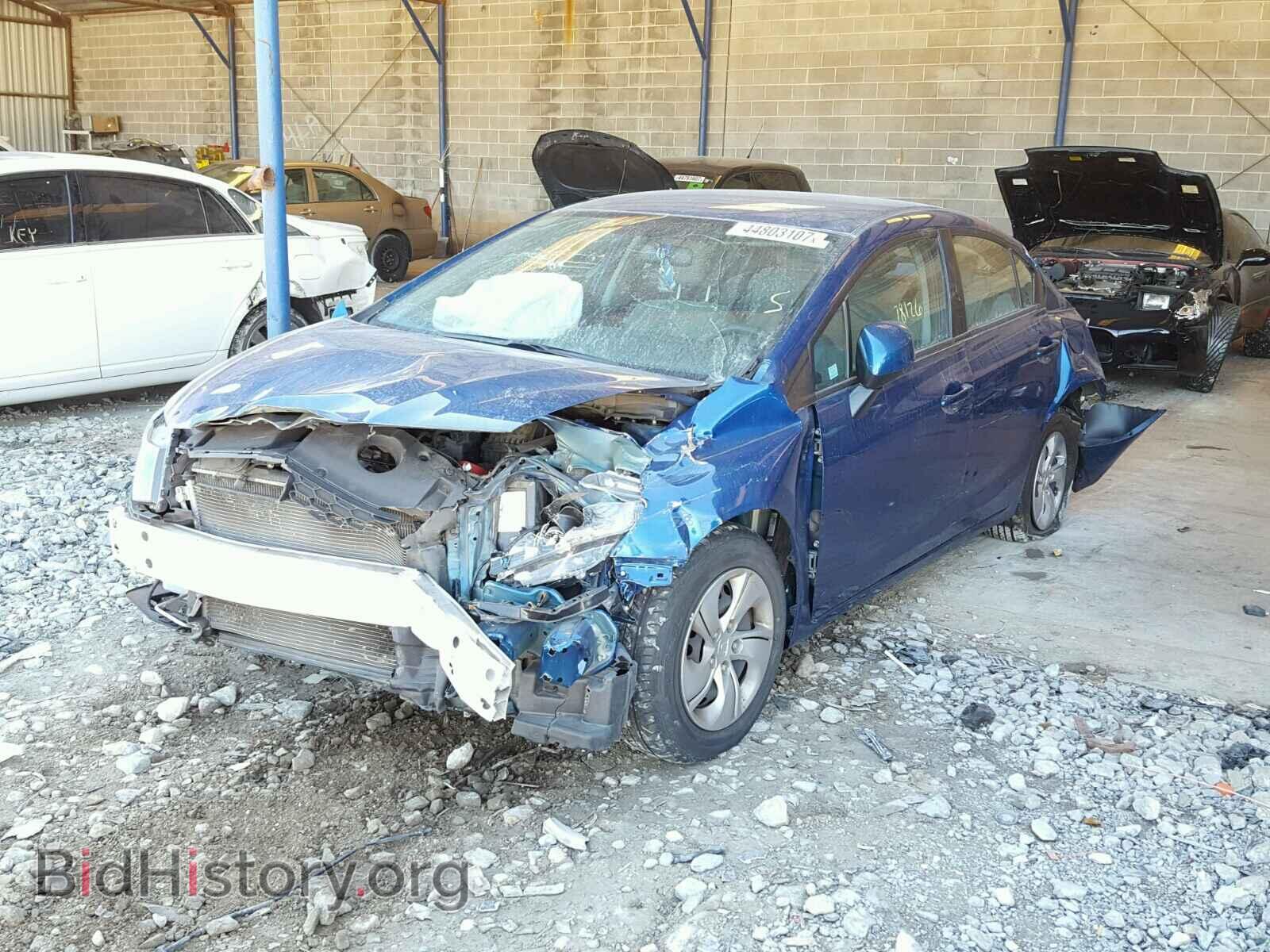 2013 HONDA CIVIC - VIN: 19XFB2F5XDE000992 - Фото 2