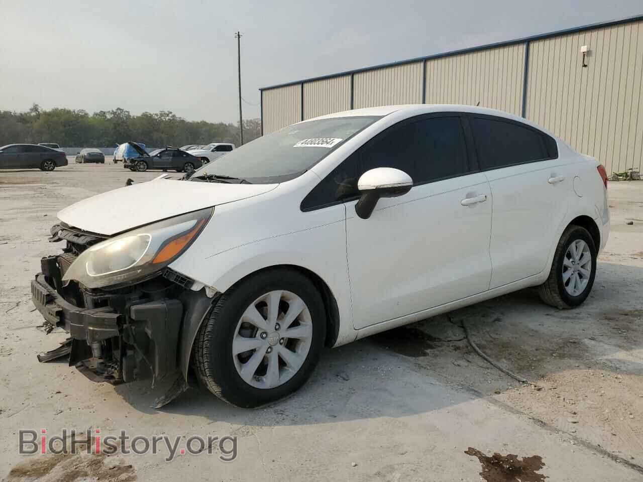 Фотография KNADN4A38D6128229 - KIA RIO 2013