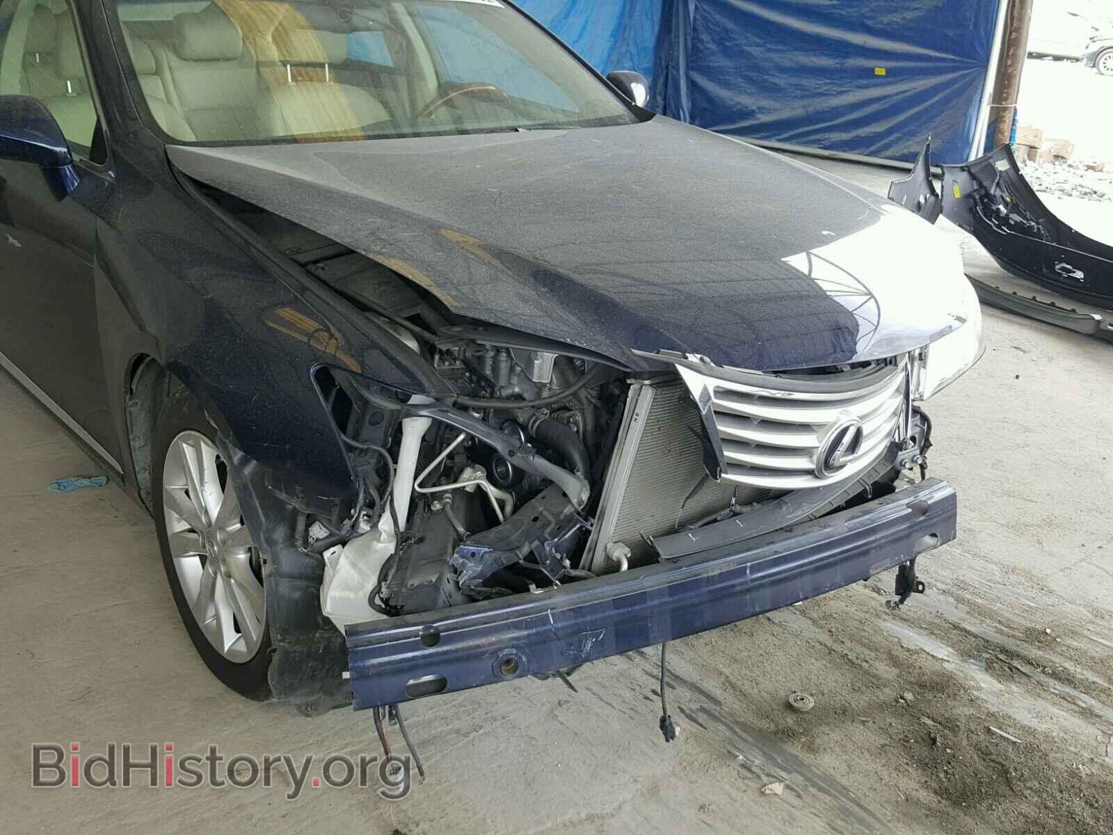2012 LEXUS ES350 - VIN: JTHBK1EG6C2473018 - Фото 9