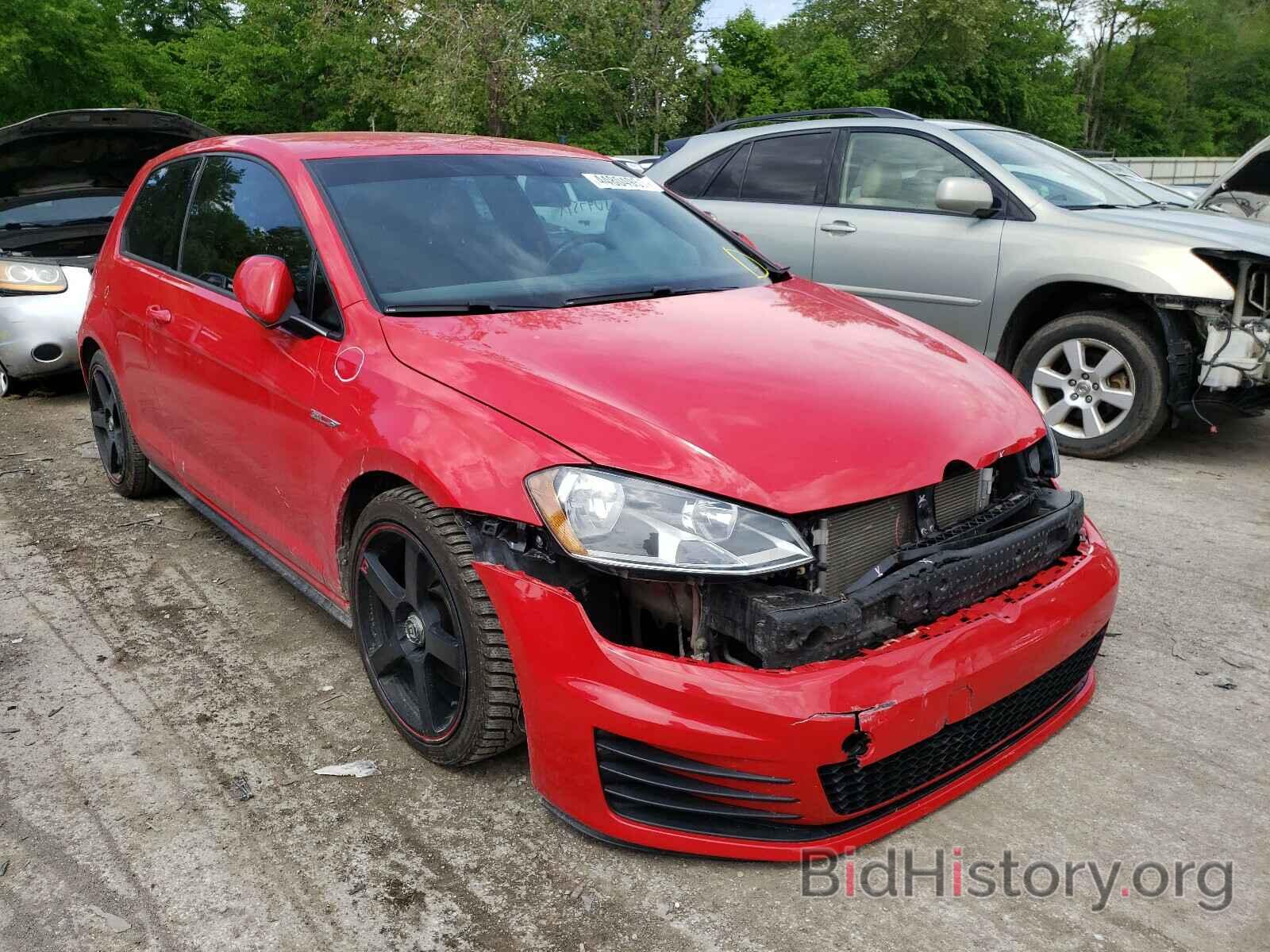 Photo 3VWYT7AU6FM052238 - VOLKSWAGEN GTI 2015