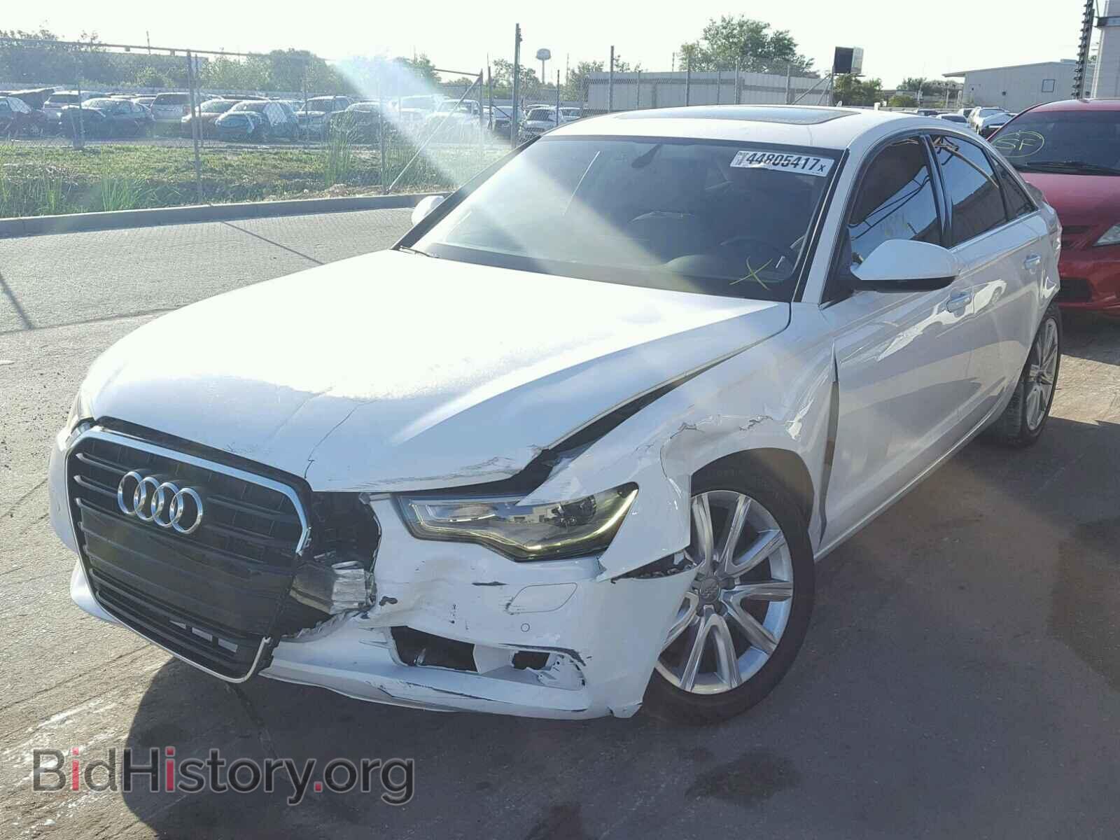2014 AUDI A6 - VIN: WAUDFAFC3EN066685 - Фото 2